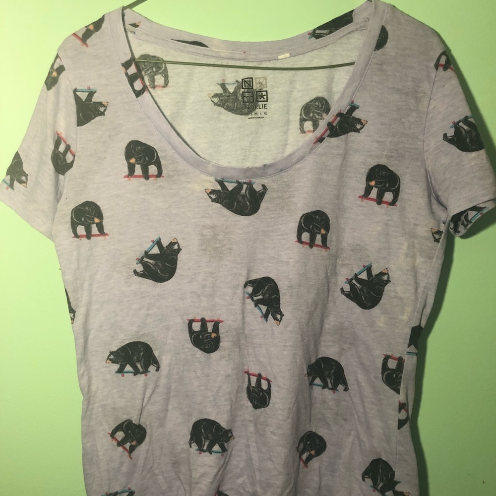 Clever Bear-Boarders Nollie Graphic T